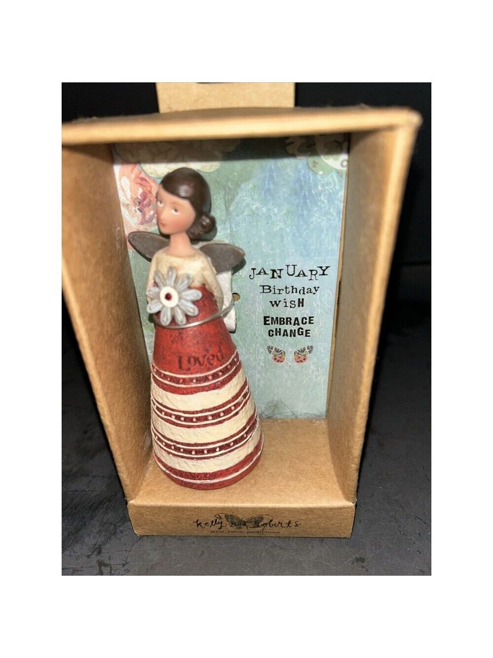 Kelly Roberts January Figurine